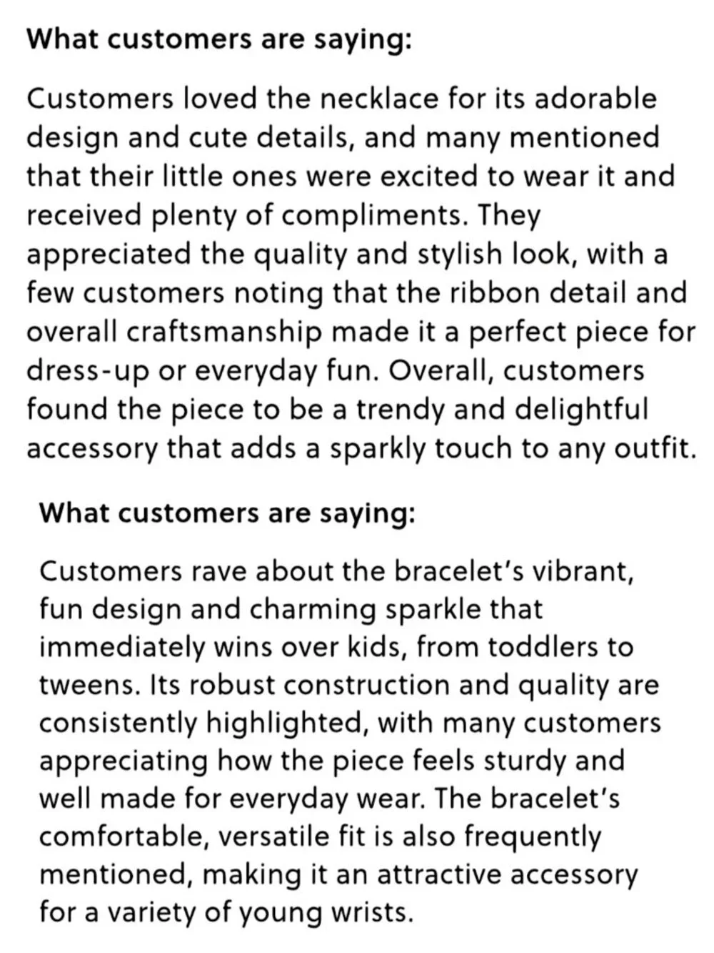 NWT Crewcuts Girls' Rainbow Gems Necklace & Bracelet Matching Set